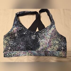 Old Navy Galaxy Print Sports Bra